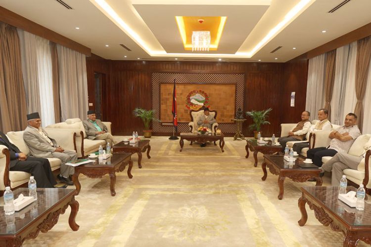 शिर्ष नेताहरुसहितको बैठक बस्दै, टिओआर टुंगाउने 