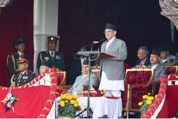 सङ्क्रमणकालीन न्यायका बाँकी काम सपन्न गर्न सरकार प्रतिबद्ध छ : प्रधानमन्त्री दाहाल