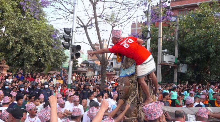 आजदेखि रातो मच्छिन्द्रनाथको रथयात्रा सुरु 