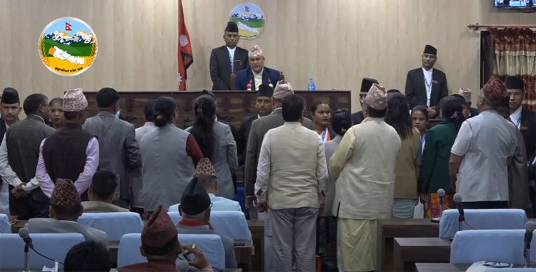  कांग्रेसद्वारा सुदूरपश्चिमको प्रदेशसभा अवरोध, बैठक स्थगित