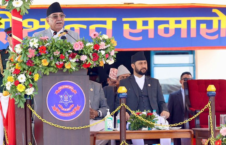 पदीय दायित्वलाई कुशलतापूर्वक निर्वाह गरेर प्रहरीले राज्यप्रतिको जिम्मेवारी पूरा गर्नुपर्छ : प्रधानमन्त्री
