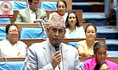 गृहमन्त्री लामिछानेले कानून विपरित हुकुमी शासन सुरु गरे : सांसद खतिवडा 