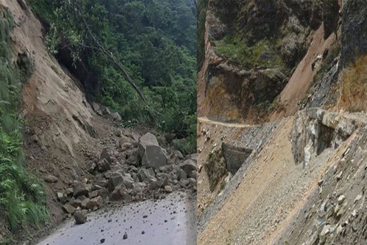 पहिरोले बीपी राजमार्ग र कालीगण्डकी करिडोर अवरुद्ध