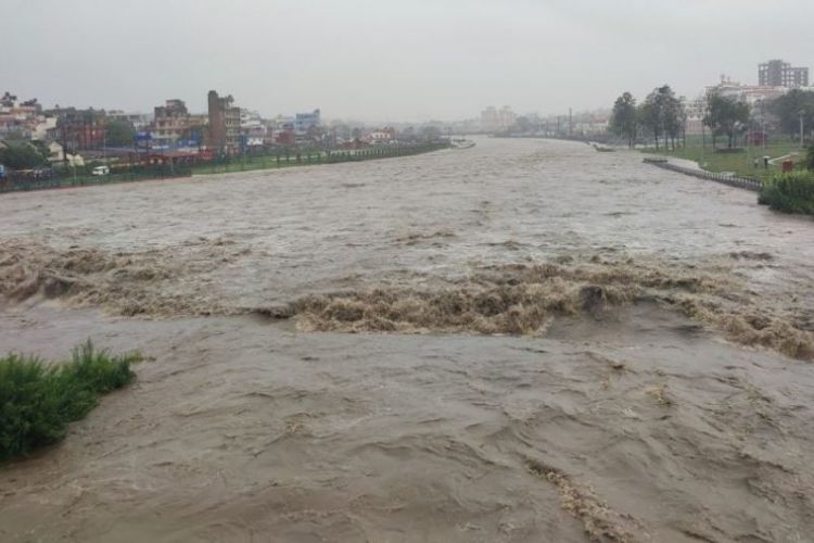 काठमाडौँ उपत्यकाका नदीमा जलसतह बढ्यो, सतर्कता अपनाउन आग्रह