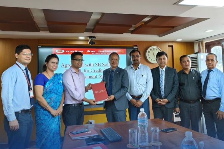 एभरेष्ट बैंक र एस.बी सोलुसन्सको सहकार्य, क्रेडिट स्वचालन प्रणाली सुरु