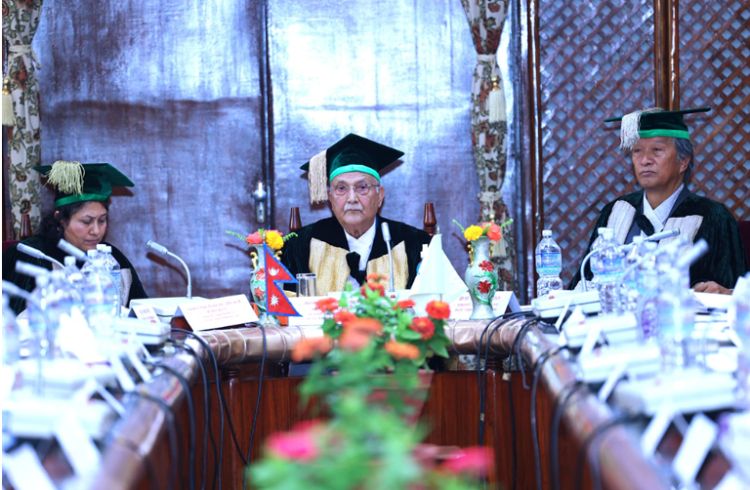 उच्चशिक्षाका लागि विद्यार्थी विदेशिने क्रमलाई रोक्न देशमा नै अवसर प्रदान गर्नुपर्छ : प्रधानमन्त्री