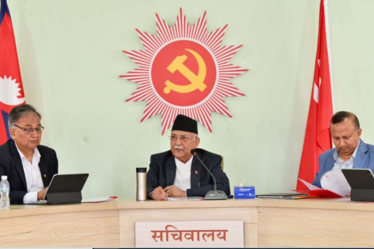 एमालेको केन्द्रीय सचिवालय बैठक बस्दै, यस्ता छन् मुख्य एजेण्डा