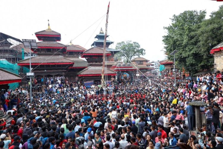 आजदेखि काठमाडौँ उपत्यकाको मुख्य पर्व इन्द्रजात्रा प्रारम्भ 