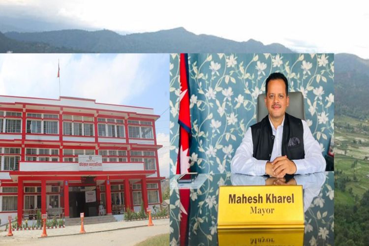 पाँचखालका मेयरको घोषणाः सेवा सुविधा सुविधाका लागि आउने रकम बाढीपहिरो पीडितलाई दिने 