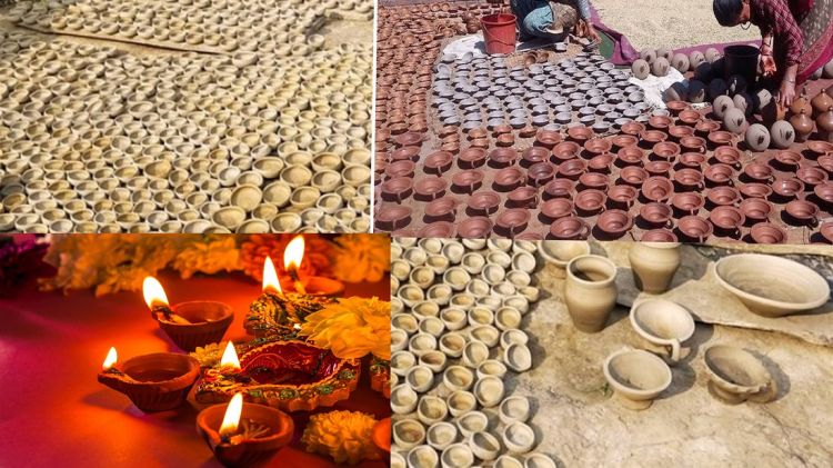 तिहारका लागि कुमालेलाई माटोका पाला र भाँडा बनाउन भ्याइनभ्याइ