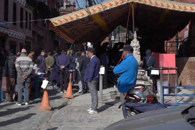 कीर्तिपुरका २० स्थानमा उत्साहपूर्वक मतदान जारी