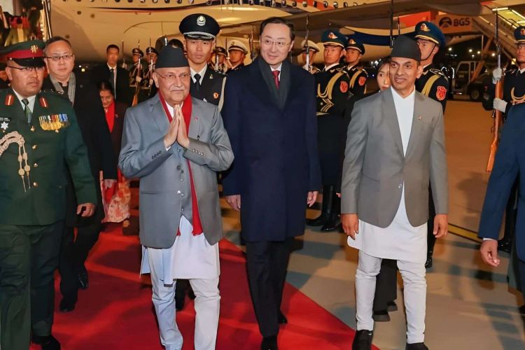 प्रधानमन्त्री ओली र चिनियाँ उच्च नेतृत्वबीच आज द्विपक्षीय भेटवार्ता हुँदै