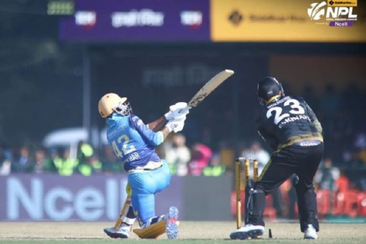 कर्णाली याक्सले दियो काठमाडौं गुर्खाजलाई १५० रनको लक्ष्य