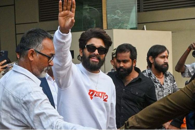 अल्लु अर्जुन रिहा, घर पुग्दा भए भावुक