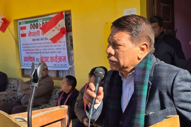  मन्त्री सिंहद्वारा चन्द्रागिरी–चित्लाङ सडक अवलोकन, छिटो काम सक्न निर्देशन
