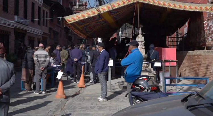 कीर्तिपुरका २० स्थानमा उत्साहपूर्वक मतदान जारी