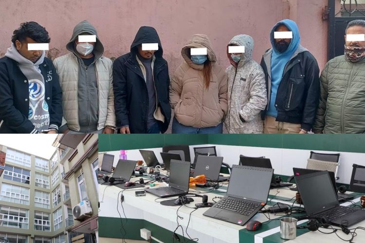 अवैध कल सेन्टरबाट भारतीयसहित ५३ जना पक्राउ