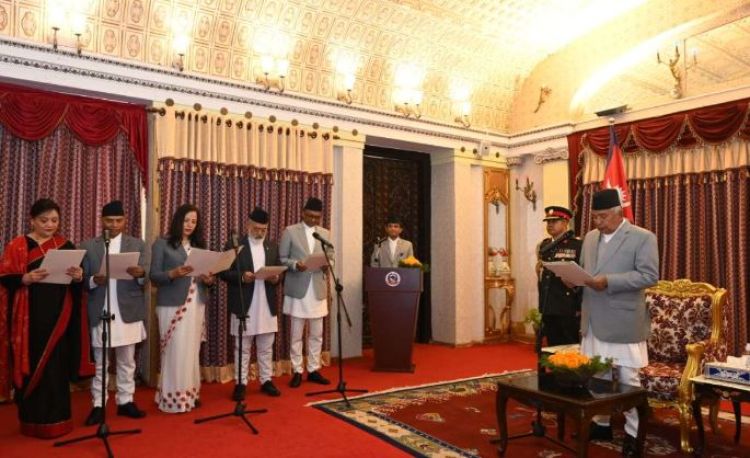 नवनियुक्त राजदूतहरुले लिए शपथ