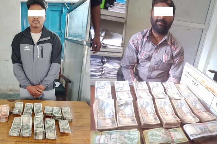 कैलालीमा स्रोत नखुलेको रकमसहित दुई जना पक्राउ