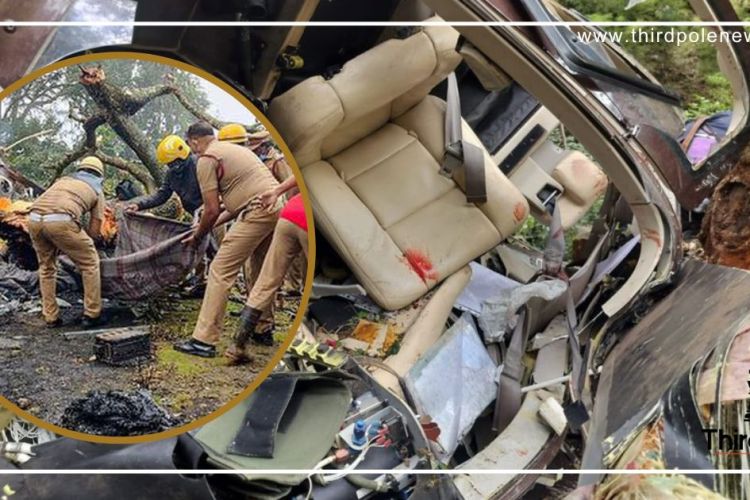 उत्तराखण्डमा हेलिकप्टर दुर्घटना : ५ जनाको ज्यान गयो