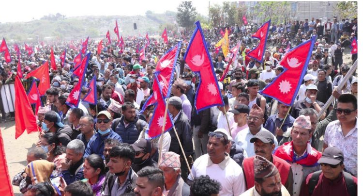 राजावादीको बैठकमा कार्यकर्ताहरुको होहल्ला, आन्दोलन घोषणा नगरी बैठक स्थगित