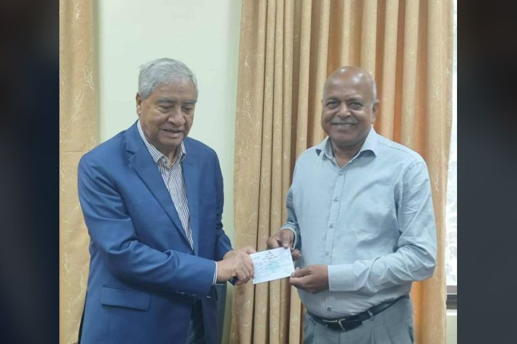 मधेसी नेता देवेन्द्र यादव कांग्रेसमा प्रवेश