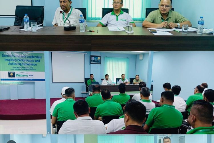 सिटिजन्स बैंकको “सेमिनार अन् कोशी लिडरसिप्ः इन्स्पाएरिङ् पर्फरमेन्स एण्ड अचिभिङ एक्शिलेन्स” कार्यक्रम सम्पन्न