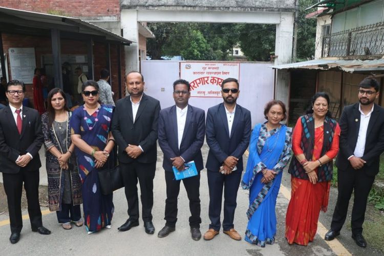 रवि लामिछाने भेट्न कारागार पुगे रास्वपाका ९ जना आकांक्षी