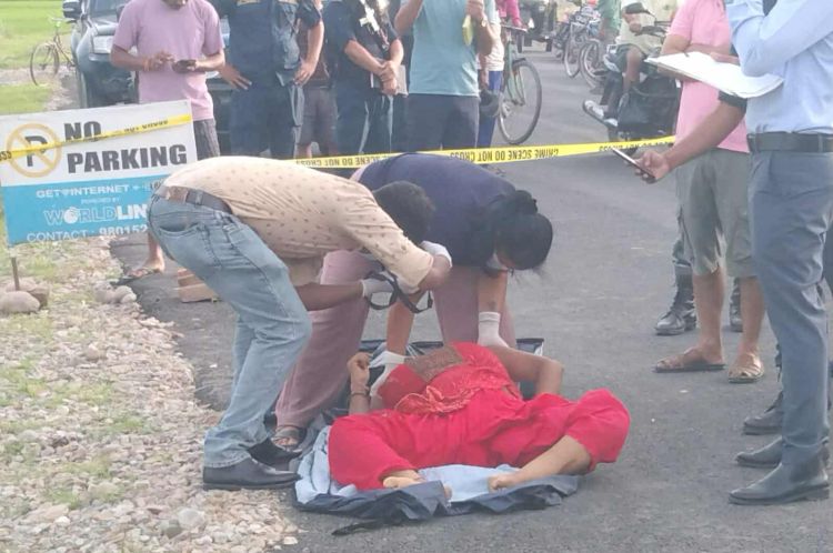 सुटकेश भित्रबाट महिलाको शब बरामद