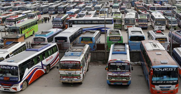आजदेखि सार्वजनिक सवारी साधनमा आजदेखि ‘रुट परमिट’ खुला