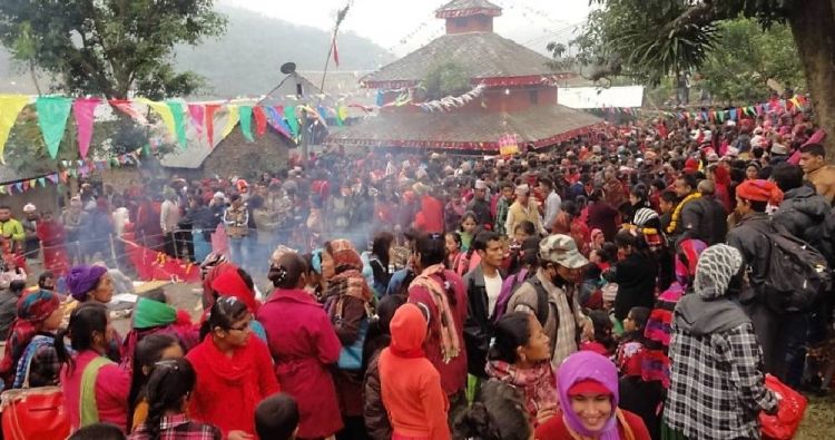 ब्रम्हायणी मेलासँगै भक्तपुरको शक्तिपिठमा भक्तजनको घुइँचो