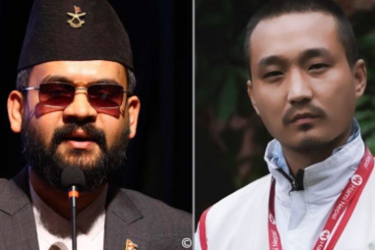 मेयर बालेन र सुदनविरुद्ध जाहेरी दर्ता गर्न प्रहरीमा जाँदै अखिल