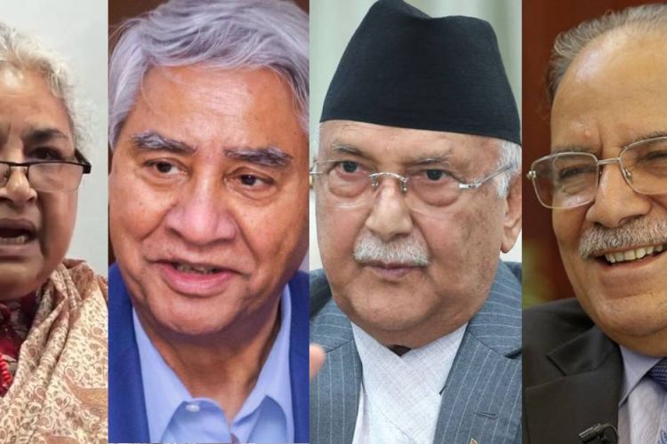 देउवा, ओली र प्रचण्डसँग छलफल गर्दै प्रधानमन्त्री कार्की
