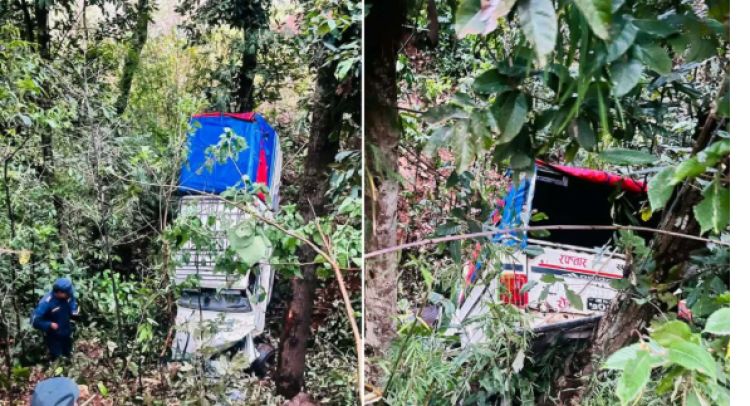 स्याङ्जाको बिरुवामा जिप दुर्घटना, ११ जना घाइते