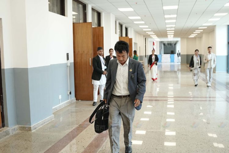 प्रधानमन्त्री बालेन शाहले प्रतिनिधि सभामा सम्बोधन नगरेपछि सभा छोडेर हिँडे हर्क साम्पाङ